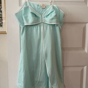 Kate Spade Light Blue Chemise with White Trim